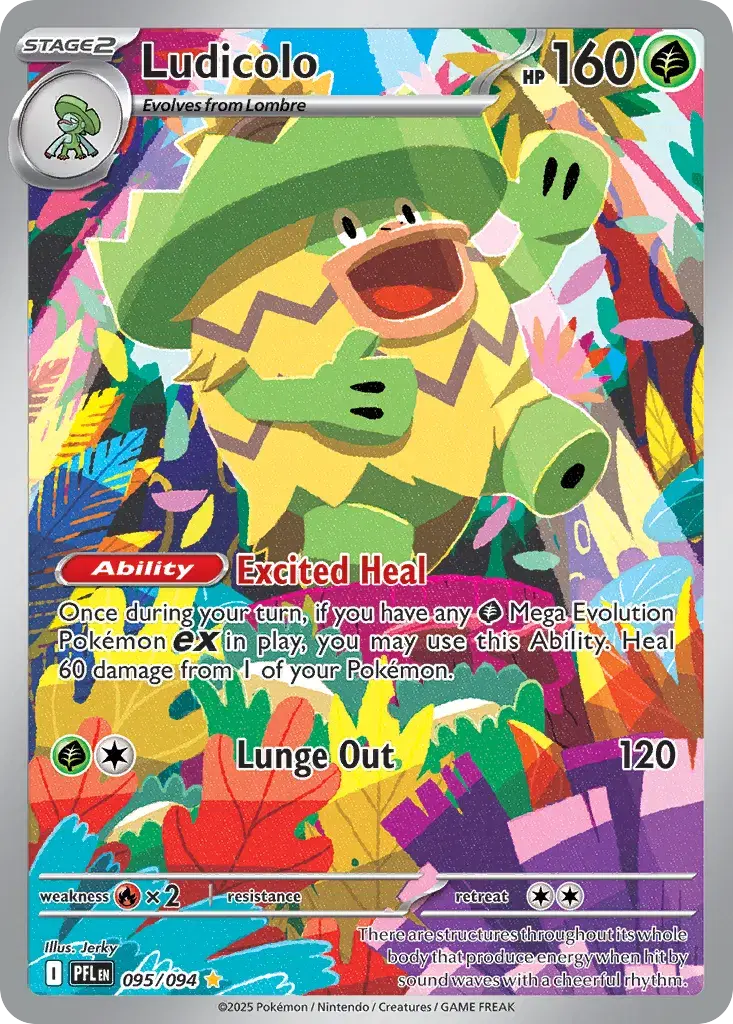 Ludicolo Phantasmal Flames 95