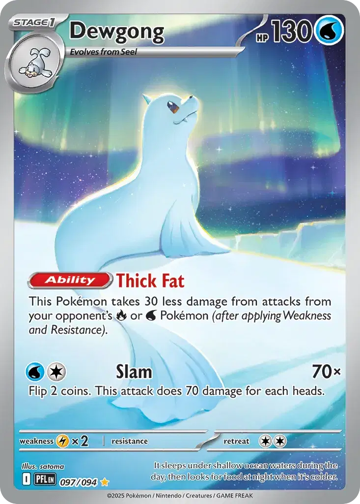 Dewgong Phantasmal Flames 97