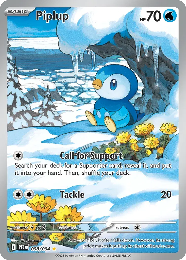 Piplup Phantasmal Flames 98