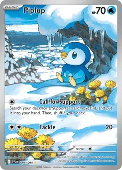Piplup Phantasmal Flames