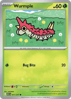 Wurmple Ascended Heroes
