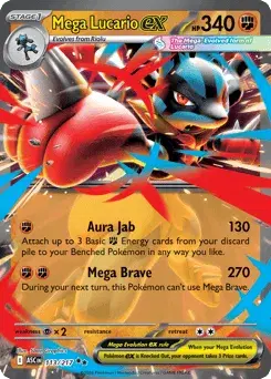 Mega Lucario ex Ascended Heroes