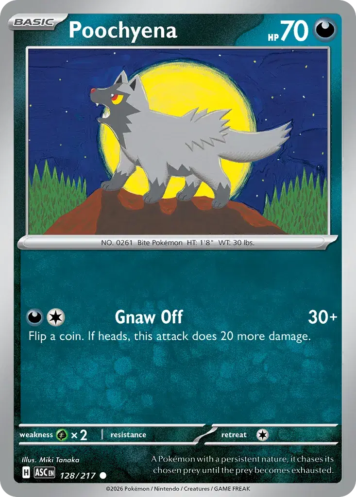 Poochyena Ascended Heroes 128