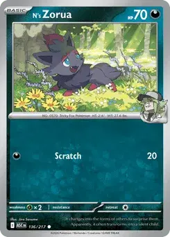 N's Zorua Ascended Heroes