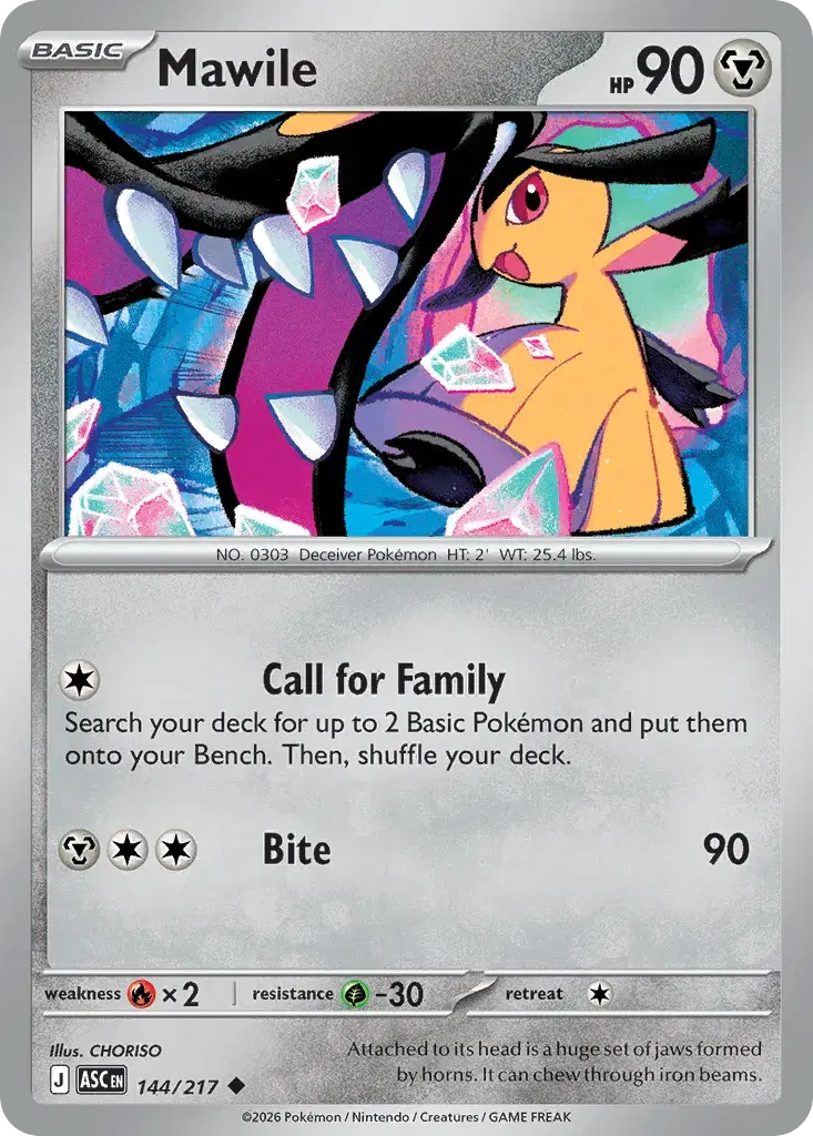 Mawile Ascended Heroes 144