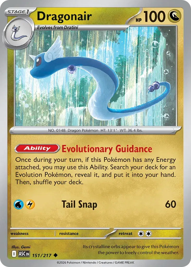 Dragonair Ascended Heroes 151