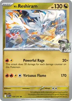 N's Reshiram Ascended Heroes