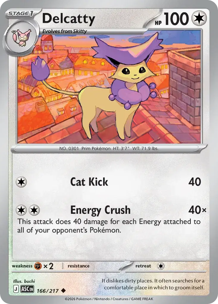 Delcatty Ascended Heroes 166