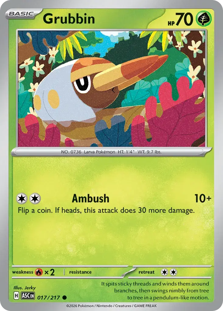 Grubbin Ascended Heroes 17