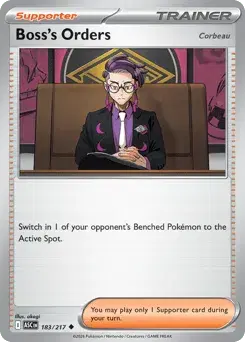 Boss's Orders Ascended Heroes