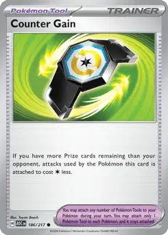 Counter Gain Ascended Heroes