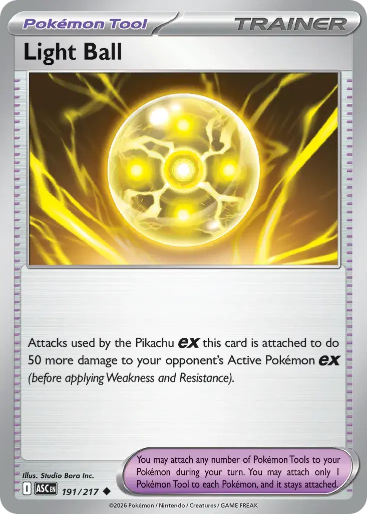 Light Ball Ascended Heroes 191