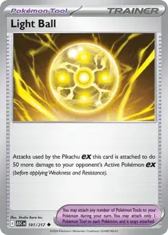 Light Ball Ascended Heroes