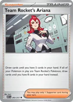 Team Rocket's Ariana Ascended Heroes
