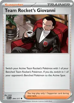 Team Rocket's Giovanni Ascended Heroes