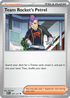 Team Rocket's Petrel Ascended Heroes