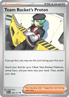 Team Rocket's Proton Ascended Heroes