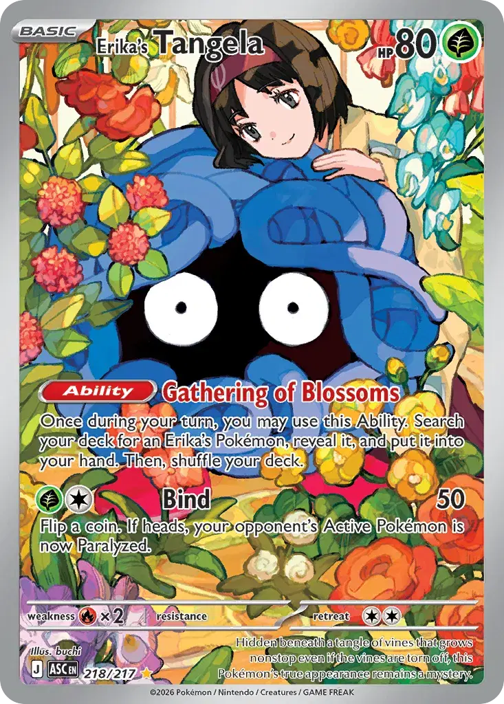 Erika's Tangela Ascended Heroes 218
