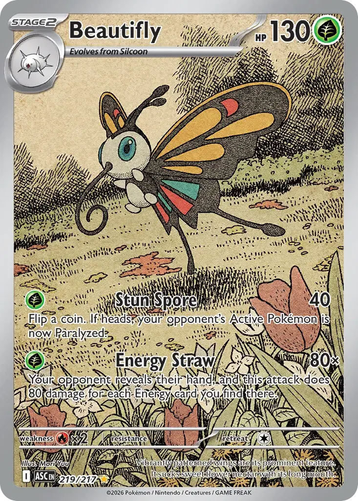 Beautifly Ascended Heroes 219