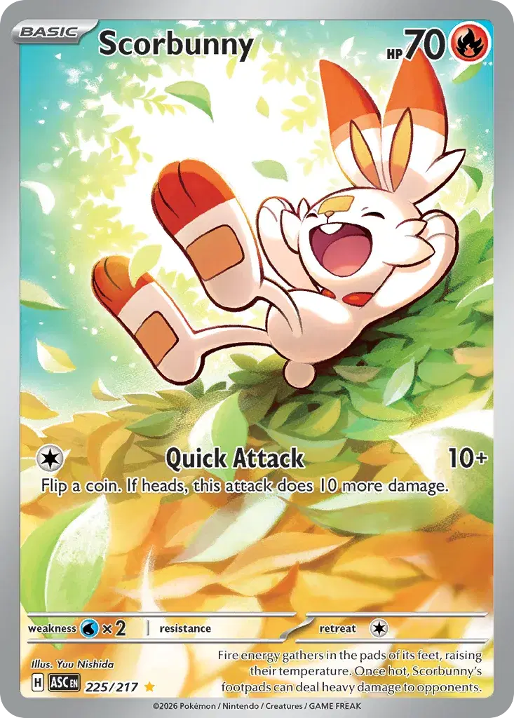 Scorbunny Ascended Heroes 225