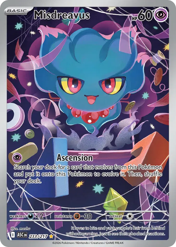 Misdreavus Ascended Heroes 233