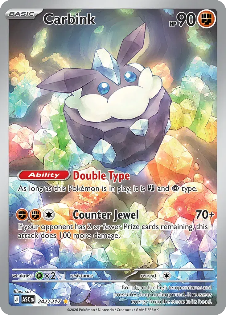 Carbink Ascended Heroes 242