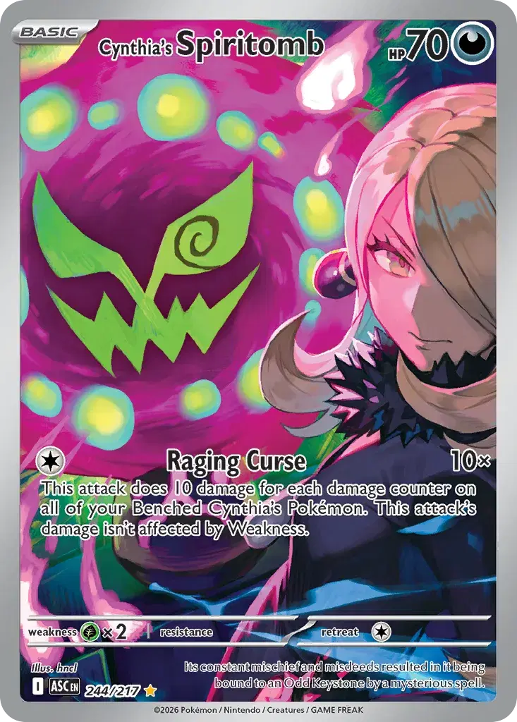 Cynthia's Spiritomb Ascended Heroes 244