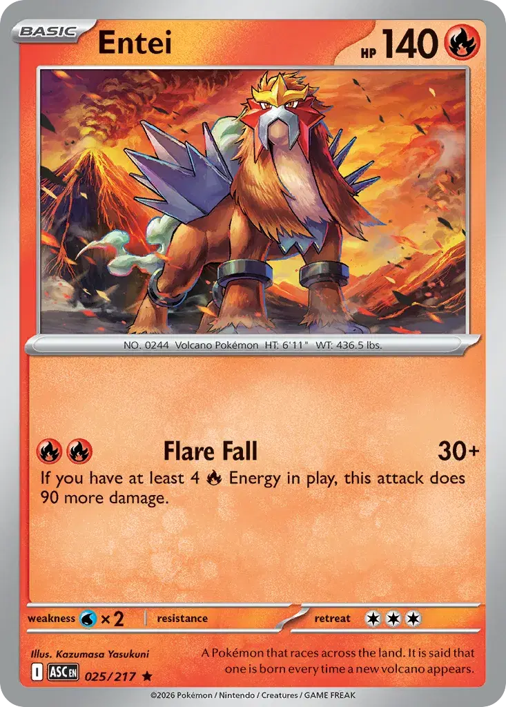 Entei Ascended Heroes 25