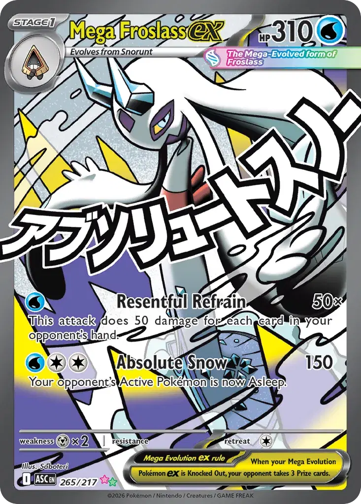 Mega Froslass ex Ascended Heroes 265