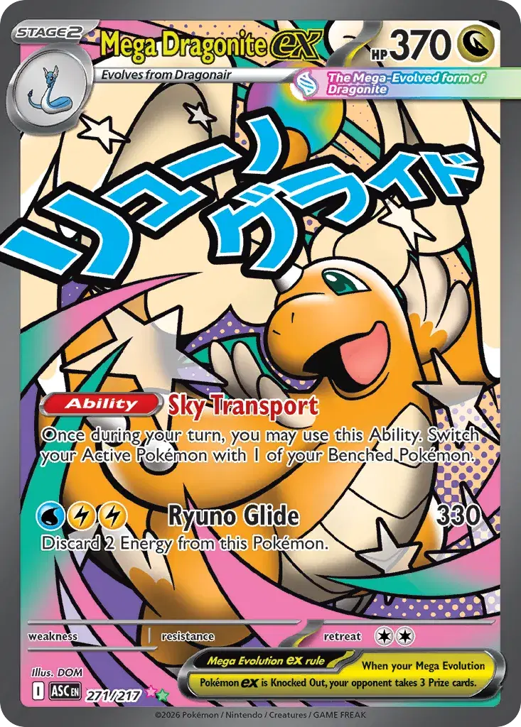 Mega Dragonite ex Ascended Heroes 271