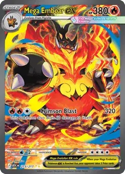 Mega Emboar ex Ascended Heroes