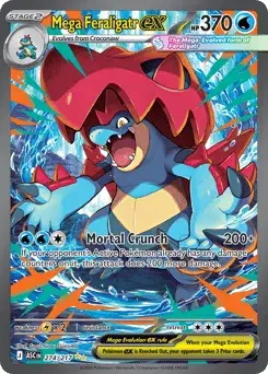 Mega Feraligatr ex Ascended Heroes