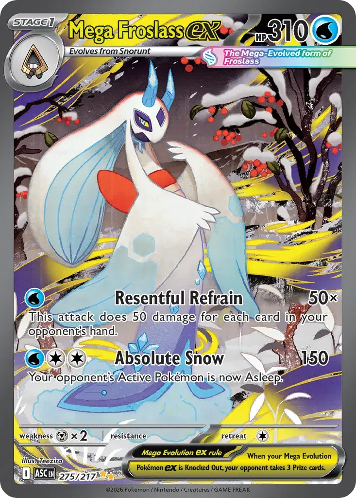 Mega Froslass ex Ascended Heroes 275
