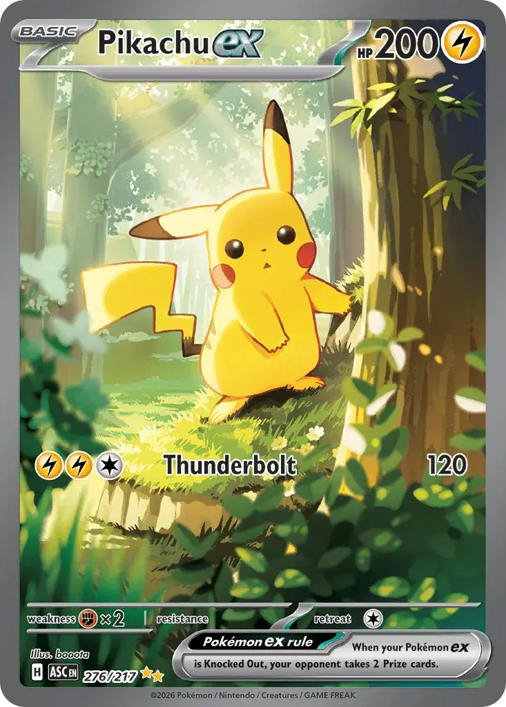 Pikachu ex Ascended Heroes 276