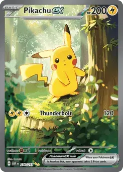 Pikachu ex Ascended Heroes