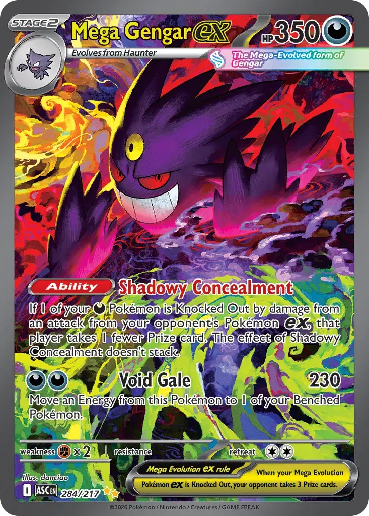 Mega Gengar ex Ascended Heroes 284
