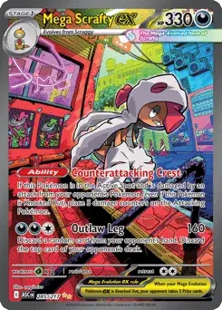 Mega Scrafty ex Ascended Heroes