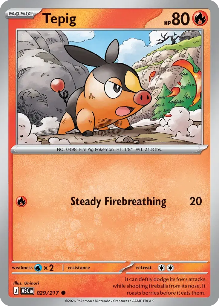 Tepig Ascended Heroes 29