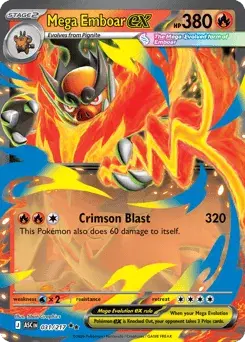 Mega Emboar ex Ascended Heroes