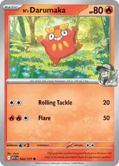 N's Darumaka Ascended Heroes