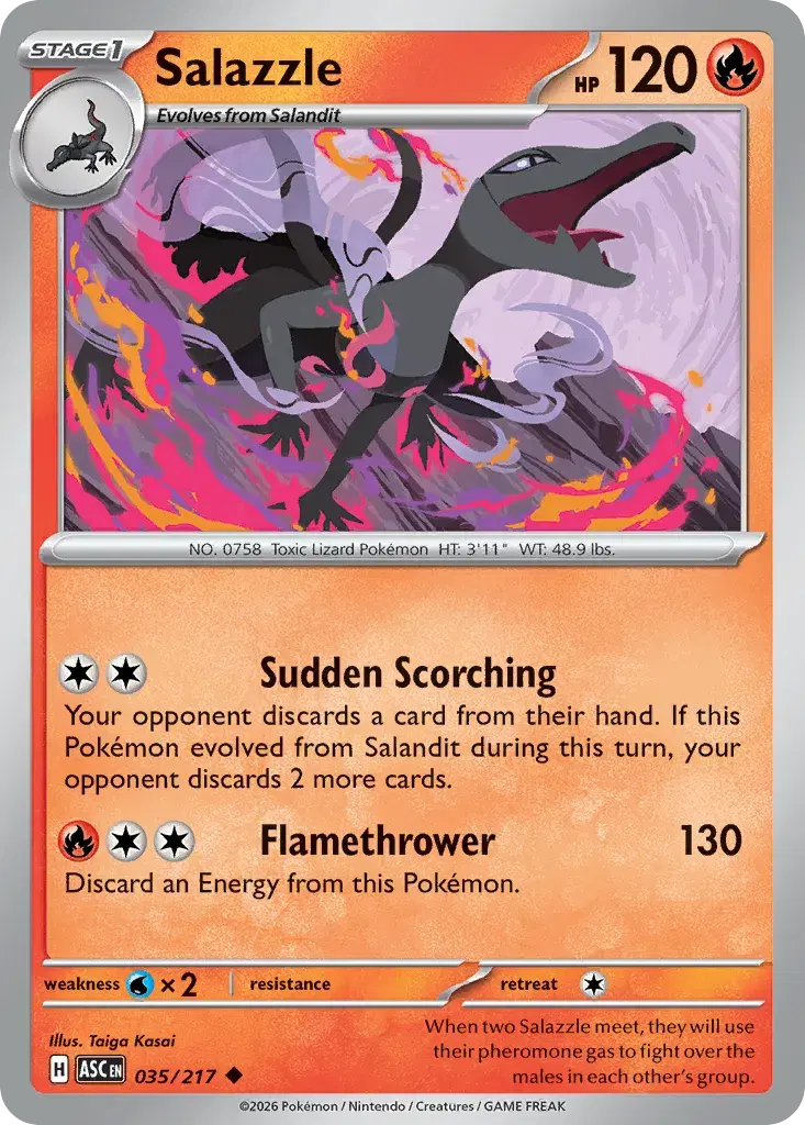 Salazzle Ascended Heroes 35