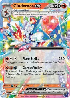 Cinderace ex Ascended Heroes