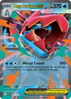 Mega Feraligatr ex Ascended Heroes