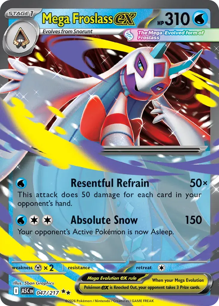 Mega Froslass ex Ascended Heroes 47