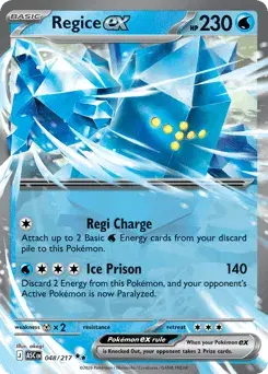 Regice ex Ascended Heroes
