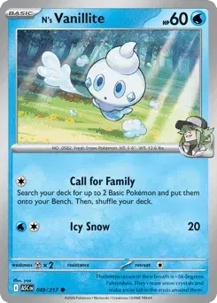 N's Vanillite Ascended Heroes