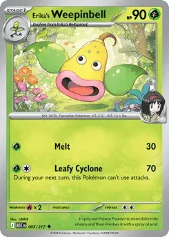Erika's Weepinbell Ascended Heroes