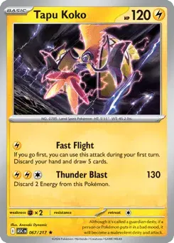 Tapu Koko Ascended Heroes