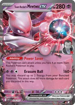 Team Rocket's Mewtwo ex Ascended Heroes