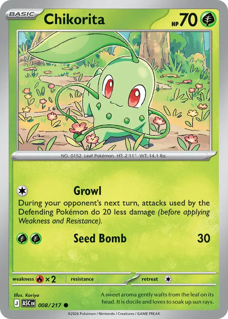 Chikorita Ascended Heroes 8
